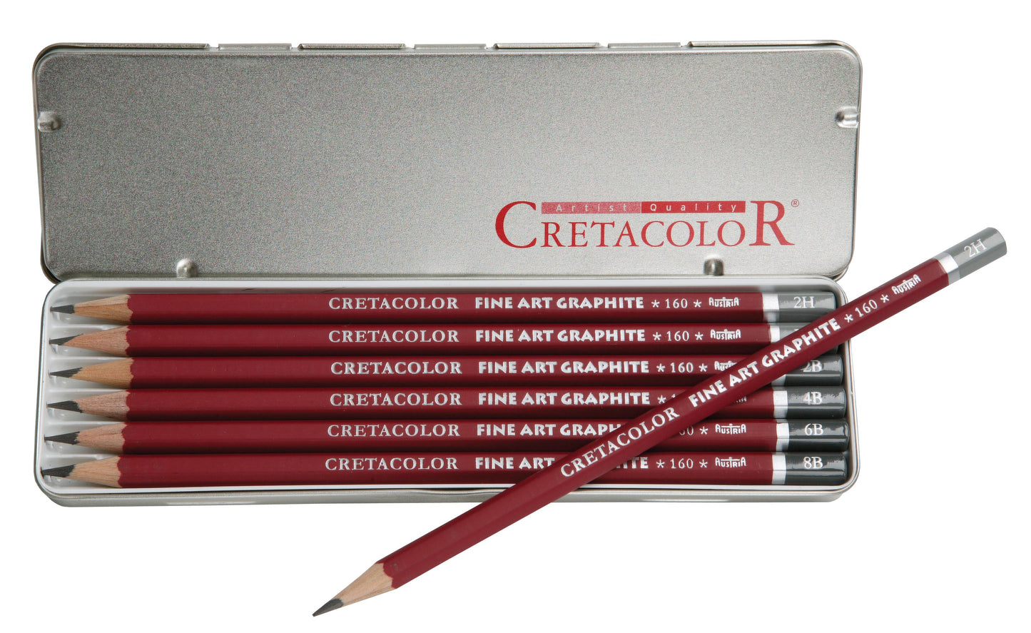 Set Lápices 6 Fine Art Graphite Cretacolor