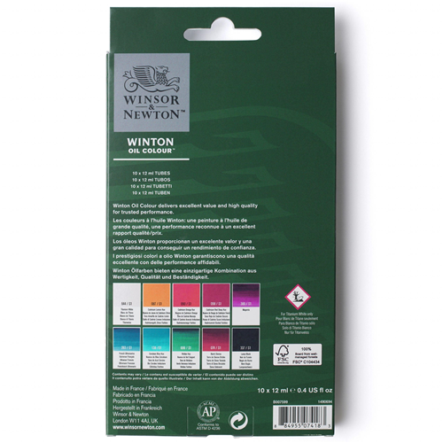 Set Óleo 10 Winton Winsor & Newton
