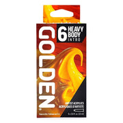 Set de Acrílico Heavy Body Golden 6×22ml
