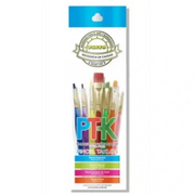 Set de Pinceles PTK Golden Taklon Pinto