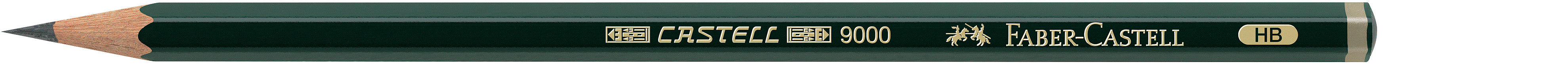 Lápiz Grafito 9000 Faber Castell