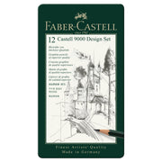 Set de Lápices de Dibujo 9000 Faber-Castell 12 pzs