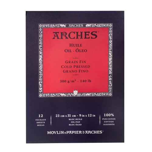 Pad para Óleo Arches 300g 100% algodón