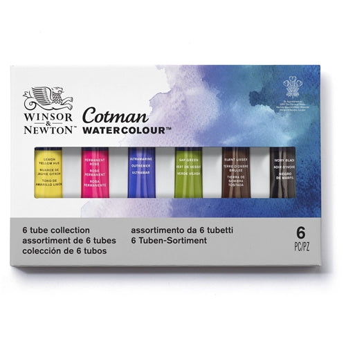 Set de Acuarela Cotman Winsor & Newton 6 colores