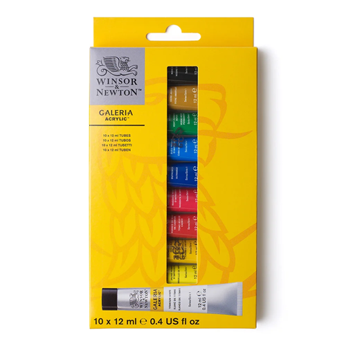 Set Acrílico 10 Galeria Winsor & Newton