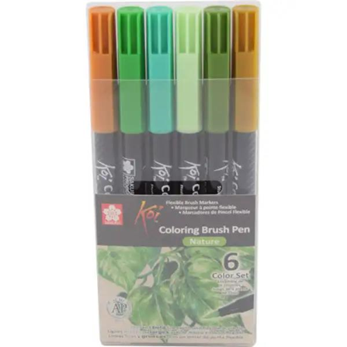 Set Marcadores Flexibles Sakura Koi