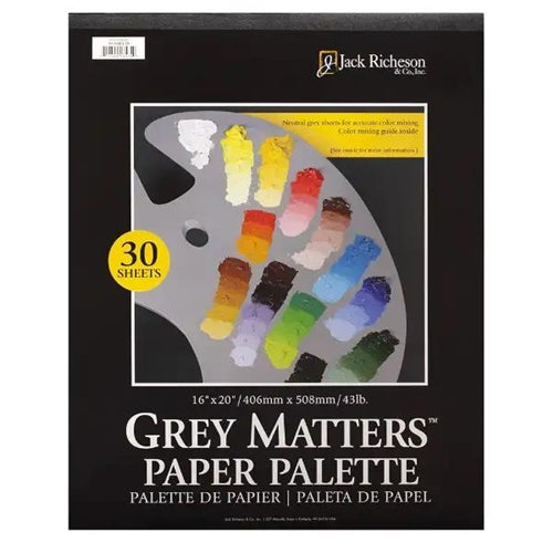 Paleta Desechable Grey Matters