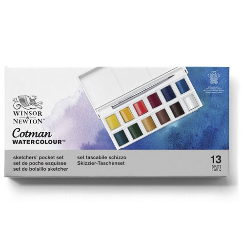 Set Acuarela 12 Cotman Winsor & Newton