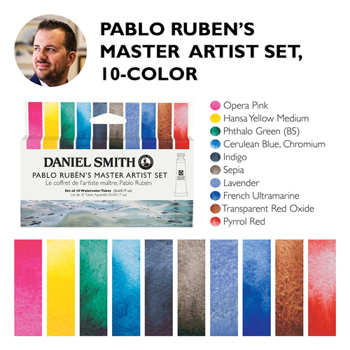 Set Acuarela Pablo Ruben Daniel Smith