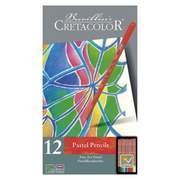 Lápices Pastel Fine Art 12 colores Cretacolor