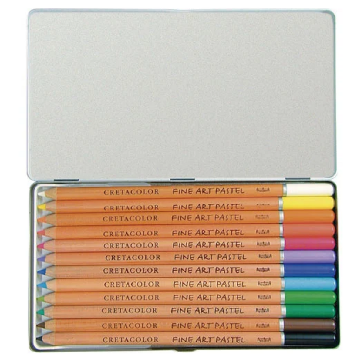 Lápices Pastel Fine Art 12 colores Cretacolor