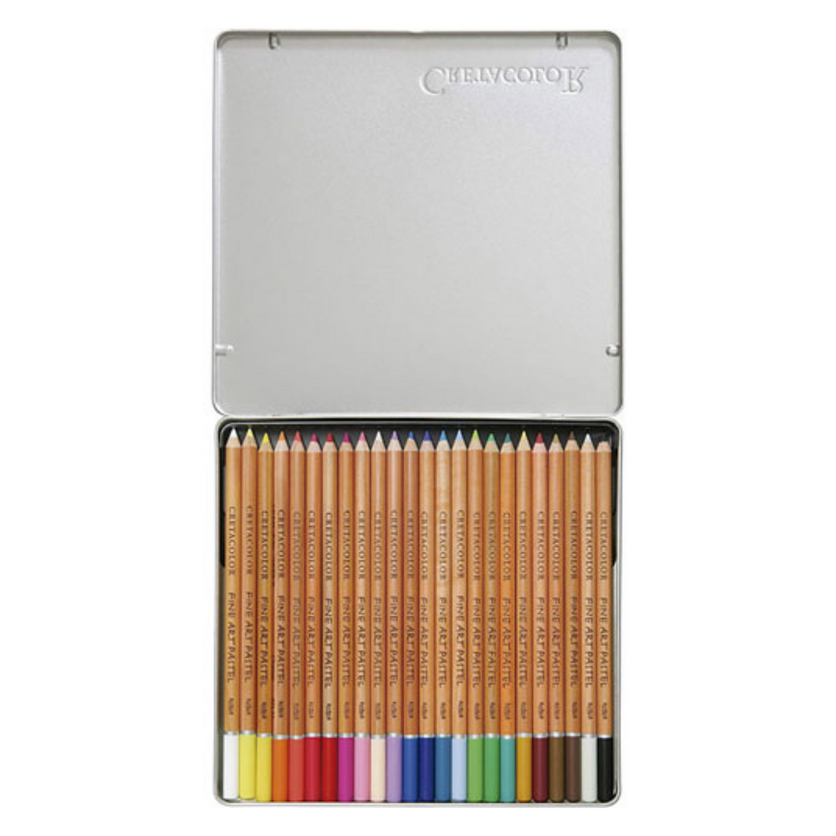 Lápices Pastel Fine Art 24 colores Cretacolor