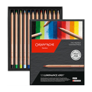 Lápices de Color Luminance 12 Colores Caran d'Ache