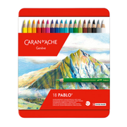 Lápices de Color Pablo 18 colores Caran D'Ache