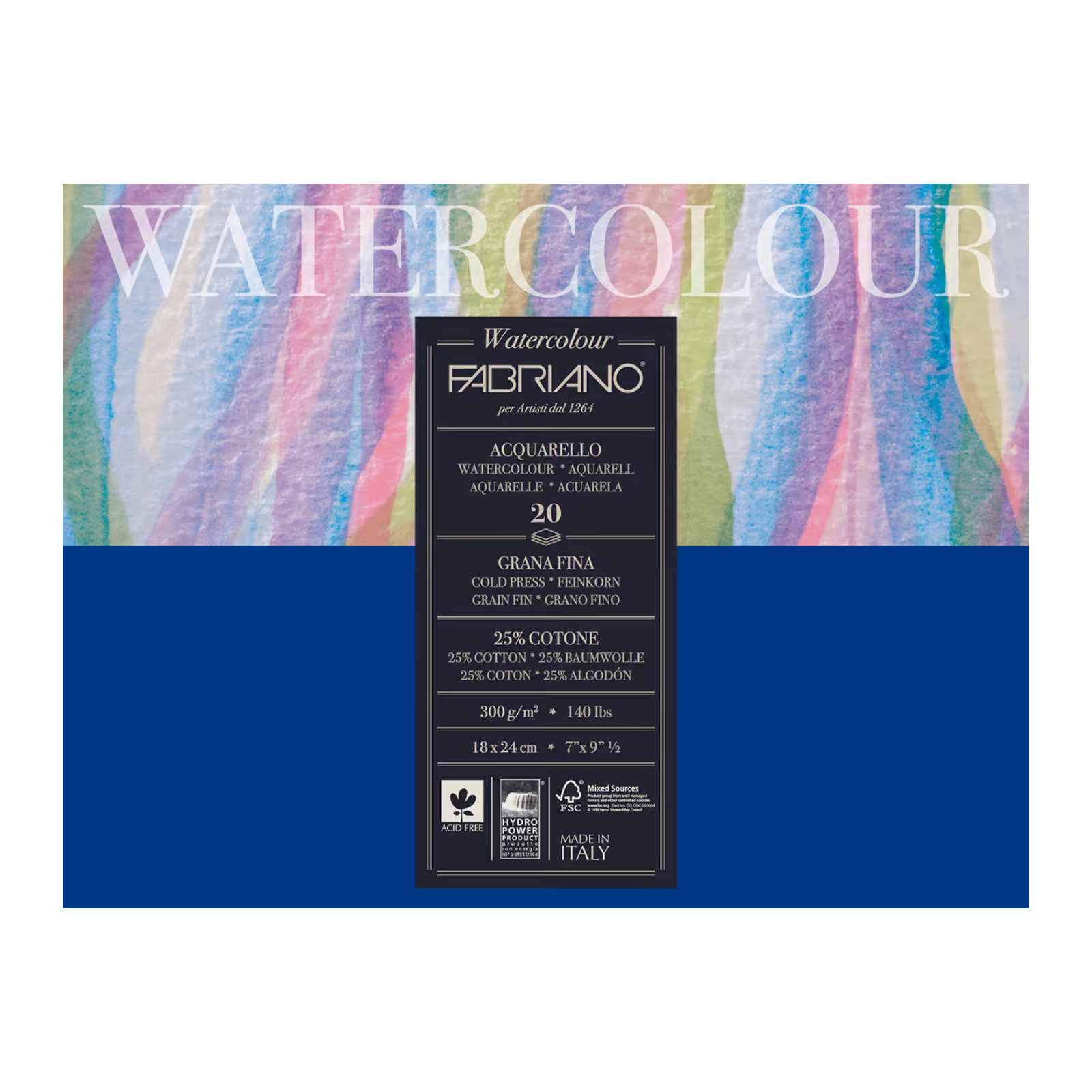 Block Watercolour Grano Fino Fabriano