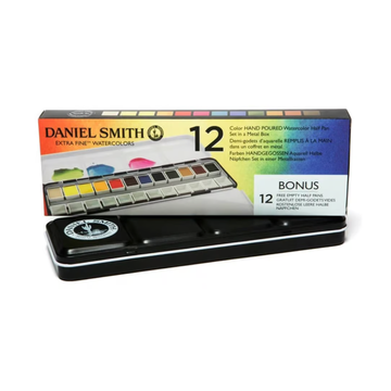 Set de Acuarela Profesional Daniel Smith 12 medias pastillas