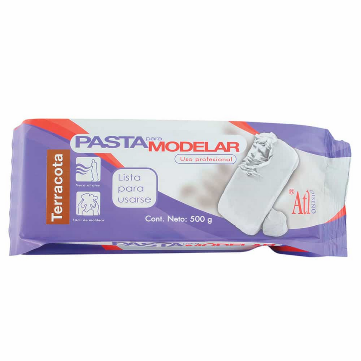 Pasta para Modelar ATL 500gr