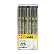Set Estilógrafos Sakura Pigma Micron