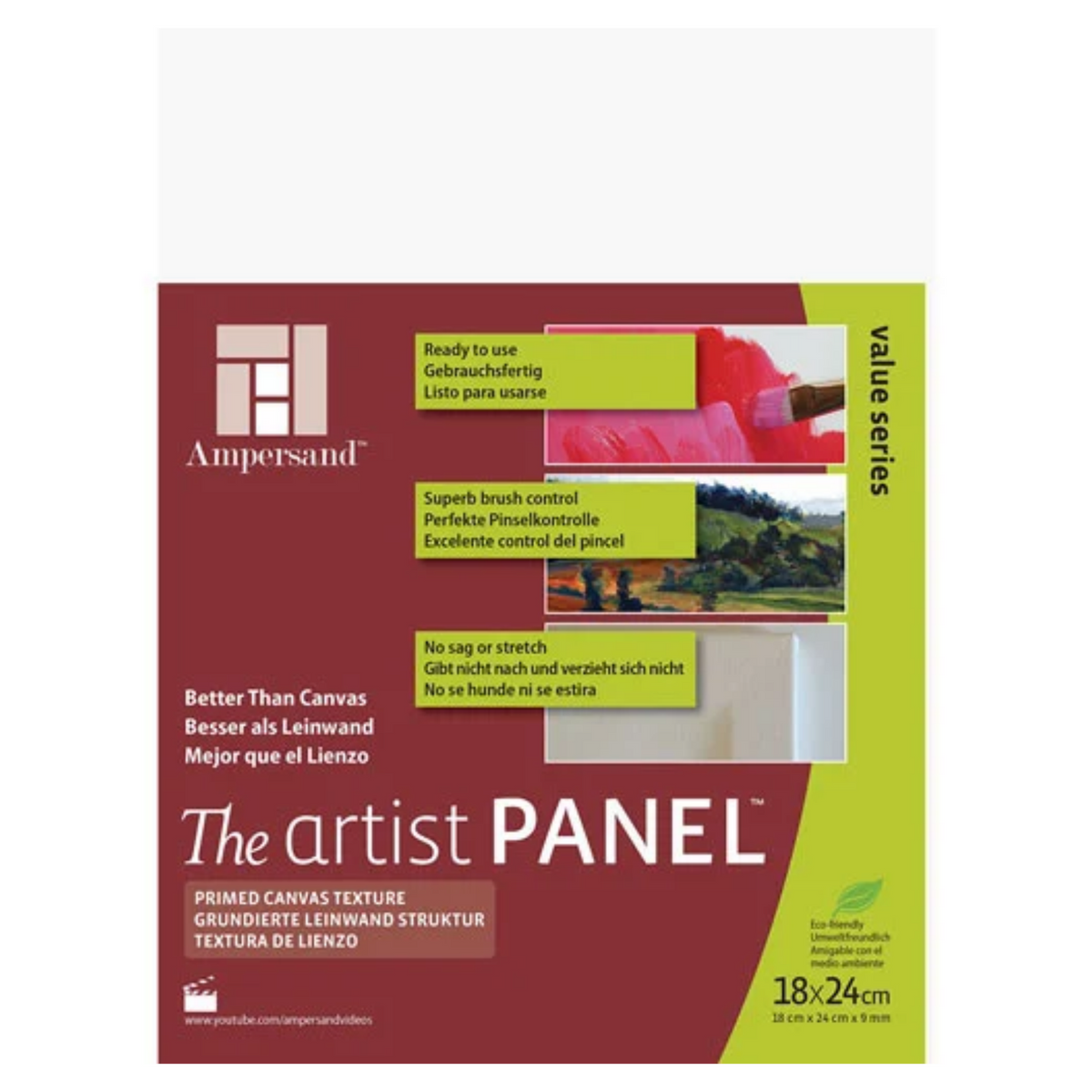 Panel Textura Lienzo Artist Panel Ampersand