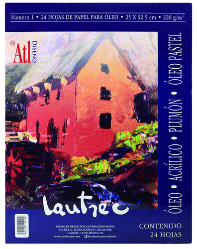 Block Lautrec 32x40cm ATL