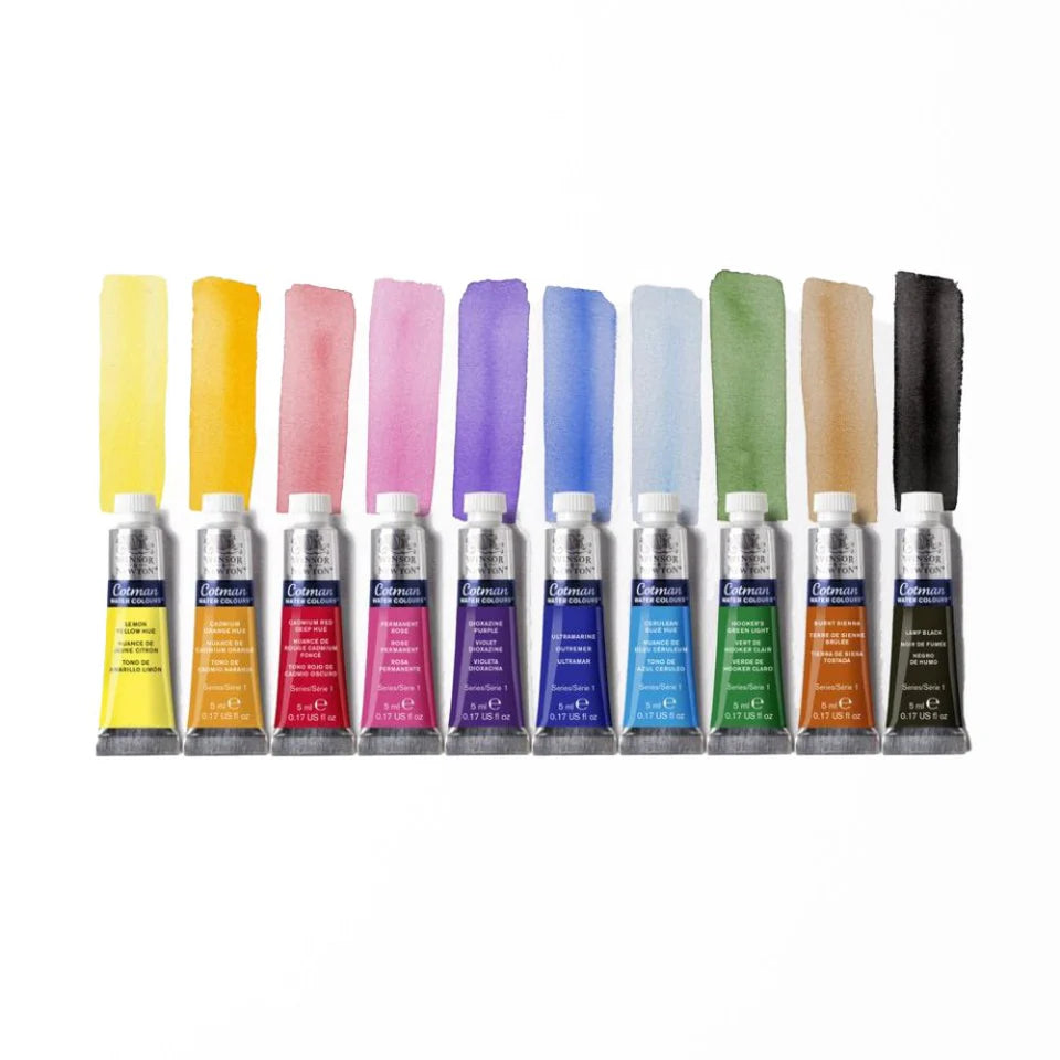 Set de Acuarela Cotman Winsor & Newton 10x5ml