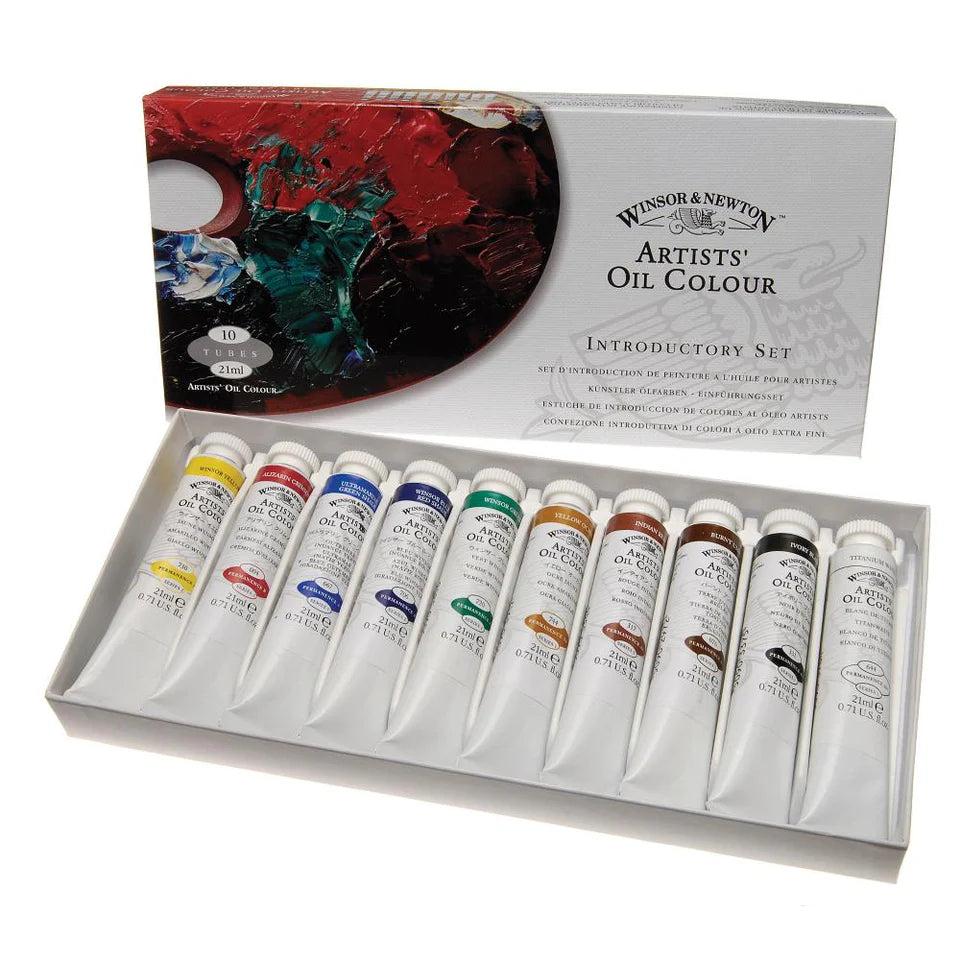 Set de Óleo Profesional Winsor & Newton 10 colores