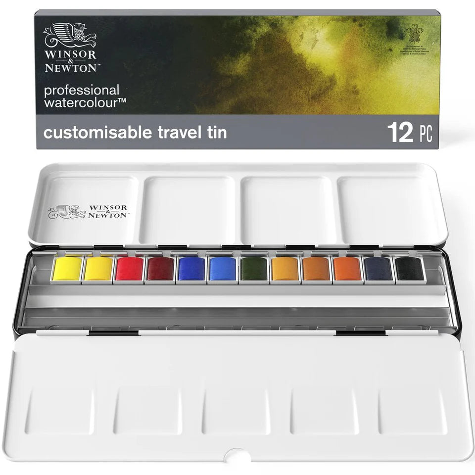 Set de Acuarela Profesional 12 colores Winsor & Newton