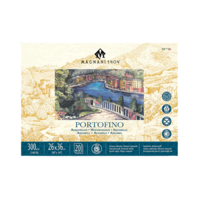 Block Acuarela Magnani Portofino Grano Satinado 300g