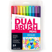 Set 10 Marcadores Brillantes Dual Brush Tombow