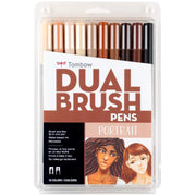 Set 10 Marcadores Retrato Dual Brush Tombow