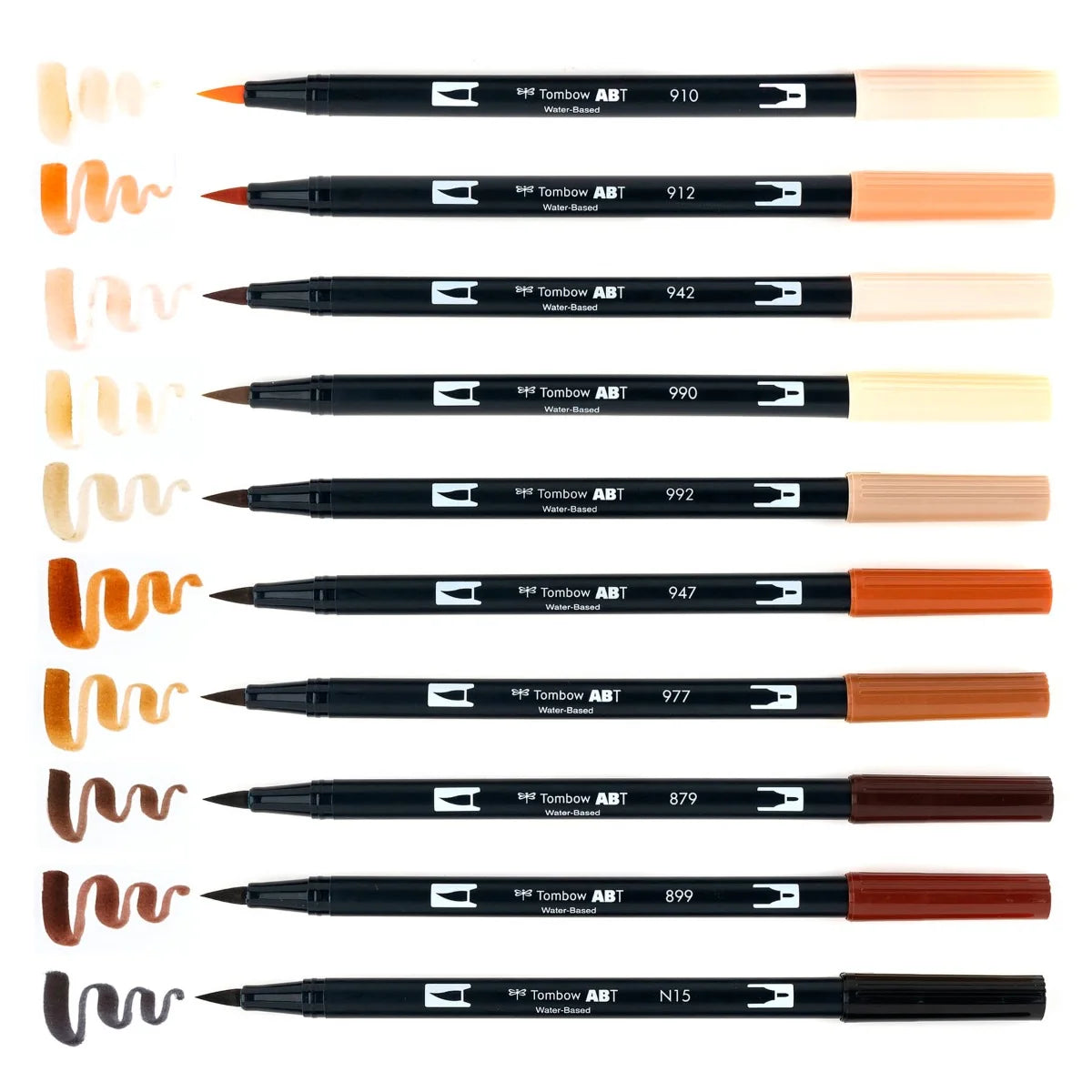 Set 10 Marcadores Retrato Dual Brush Tombow