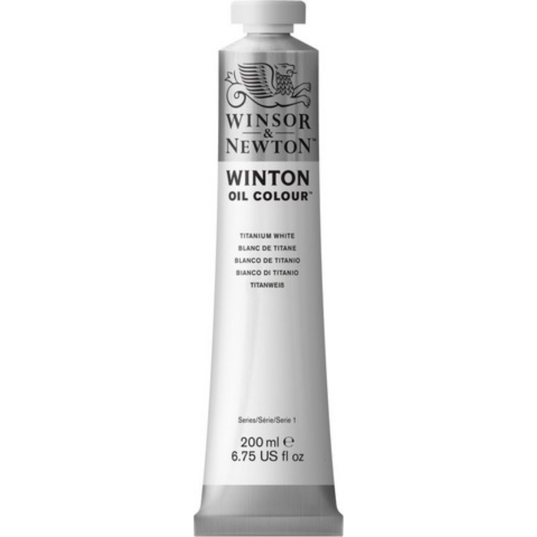 Pintura al Óleo Winton Blanco de Titanio 200ml Winsor & Newton