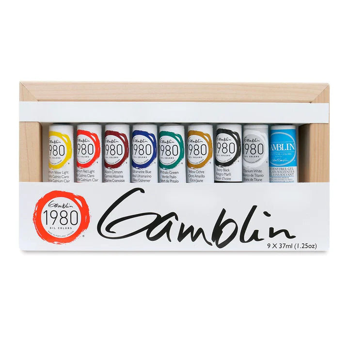 Set Óleo 1980 Gamblin