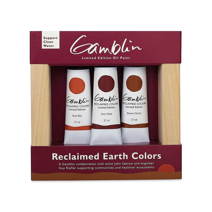 Set Óleo Reclaimed Earth Color Gamblin