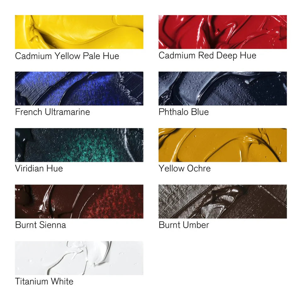 Set de Óleo Winton Winsor & Newton 9 tubos