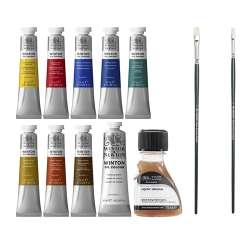 Set de Óleo Winton Winsor & Newton 9 tubos