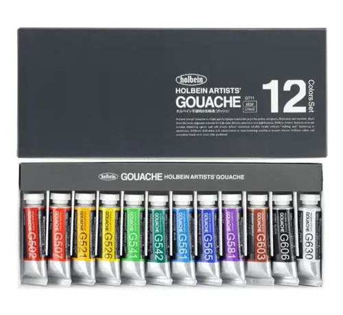 Set Gouache 12 Holbein